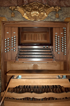 Orgel Spieltisch